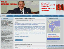 Tablet Screenshot of esfenderkorkmaz.com